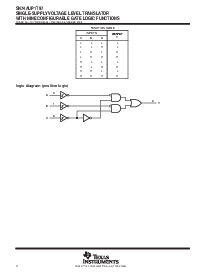 浏览型号SN74AUP1T97YZPR的Datasheet PDF文件第4页