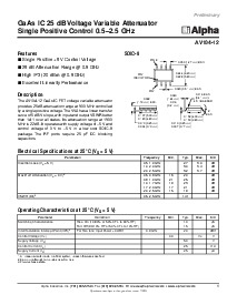 浏览型号AV104-12的Datasheet PDF文件第1页