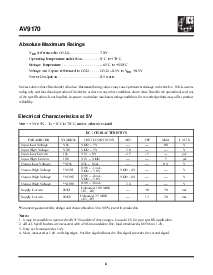 浏览型号AV9170-01CN8的Datasheet PDF文件第6页