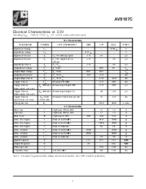 浏览型号AV9107C-03CS14的Datasheet PDF文件第7页