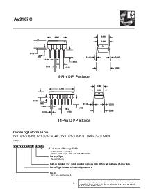 浏览型号AV9107C的Datasheet PDF文件第8页