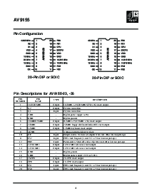 浏览型号AV9155-01N14L的Datasheet PDF文件第4页