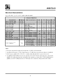 浏览型号AV9173-01CN08的Datasheet PDF文件第5页