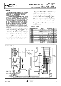 浏览型号M5M51R16AWG-12HI的Datasheet PDF文件第2页