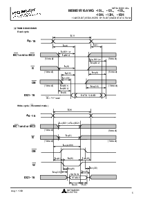 浏览型号M5M51R16AWG-15L的Datasheet PDF文件第5页