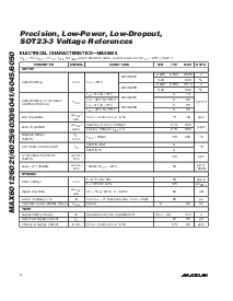 浏览型号MAX6041BEUR-T的Datasheet PDF文件第4页