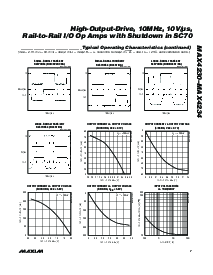 浏览型号MAX4230AXK-T的Datasheet PDF文件第7页