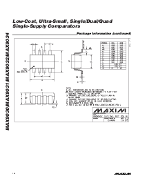 浏览型号MAX9031AXK-T的Datasheet PDF文件第10页