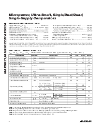 浏览型号MAX9021AXK-T的Datasheet PDF文件第2页