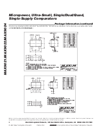 浏览型号MAX9021AXK-T的Datasheet PDF文件第8页