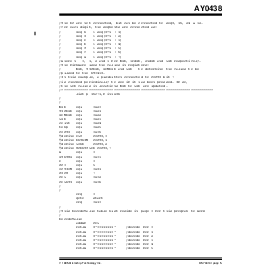 浏览型号AY0438IP的Datasheet PDF文件第5页