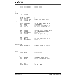 浏览型号AY0438IP的Datasheet PDF文件第6页