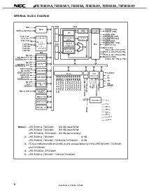 浏览型号UPD703031AYGC的Datasheet PDF文件第6页