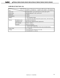 浏览型号UPD784215AYGF的Datasheet PDF文件第5页