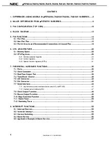浏览型号UPD784215AYGC的Datasheet PDF文件第6页