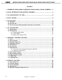 浏览型号UPD784216AYGF的Datasheet PDF文件第6页