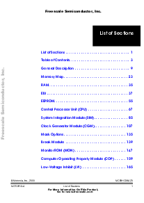 浏览型号MC68HC08AZ0CFU的Datasheet PDF文件第3页