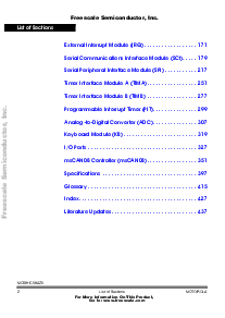 浏览型号MC68HC08AZ0CFU的Datasheet PDF文件第4页
