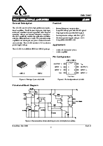 浏览型号AZ4558的Datasheet PDF文件第1页