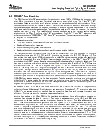 浏览型号TMS320DM642AZDK6的Datasheet PDF文件第7页