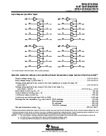 浏览型号SN74LVC162244AZQLR的Datasheet PDF文件第3页