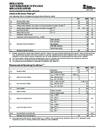 浏览型号SN74LVC16373AZQLR的Datasheet PDF文件第4页