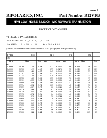 浏览型号B12V10502的Datasheet PDF文件第2页