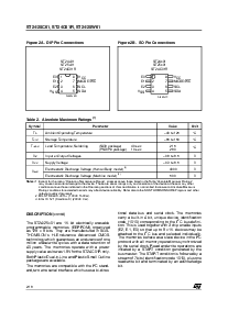 浏览型号ST24C01RB1TR的Datasheet PDF文件第2页