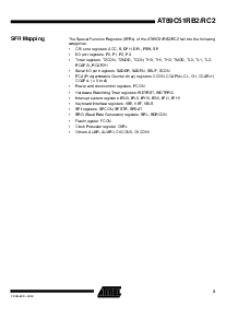 浏览型号AT89C51RB2-3CSIM的Datasheet PDF文件第3页