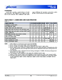 浏览型号MT48LC4M32B2TG的Datasheet PDF文件第10页