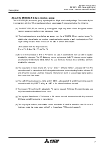 浏览型号M30621M8-5B3GP的Datasheet PDF文件第7页