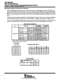 浏览型号SN74CB3Q3244PWR的Datasheet PDF文件第2页