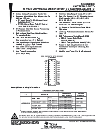 浏览型号SN74CB3T3384PW的Datasheet PDF文件第1页