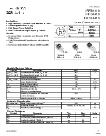 浏览型号IRFB4410的Datasheet PDF文件第1页