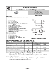 浏览型号P6SMB62CA的Datasheet PDF文件第1页