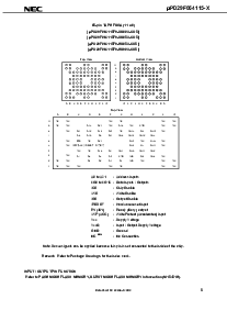 浏览型号UPD29F064115F9-DB85X-CD5的Datasheet PDF文件第5页