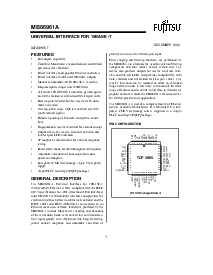 浏览型号MB86961A的Datasheet PDF文件第1页