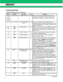 浏览型号MB86967的Datasheet PDF文件第6页