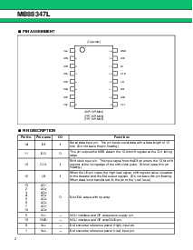 浏览型号MB88347LPFV的Datasheet PDF文件第2页