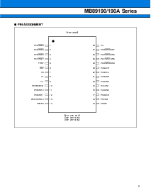 浏览型号MB89191的Datasheet PDF文件第5页