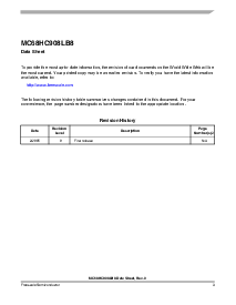 浏览型号MC68HC908LB8CPE的Datasheet PDF文件第3页