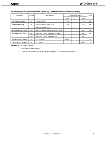 浏览型号UPD4616112F9-B95LX-BC2的Datasheet PDF文件第7页