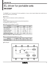 浏览型号BA3899F的Datasheet PDF文件第1页