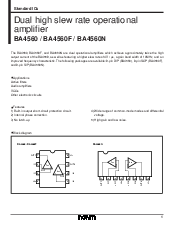 浏览型号BA4560F的Datasheet PDF文件第1页