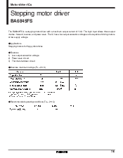 浏览型号BA6845FS的Datasheet PDF文件第1页