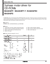 浏览型号BA6849FS的Datasheet PDF文件第1页
