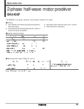 浏览型号BA6406的Datasheet PDF文件第1页