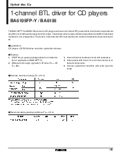 浏览型号BA6195FP-Y的Datasheet PDF文件第1页