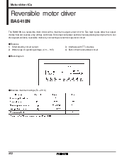 浏览型号BA6418N的Datasheet PDF文件第1页