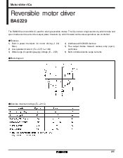 浏览型号BA6229的Datasheet PDF文件第1页